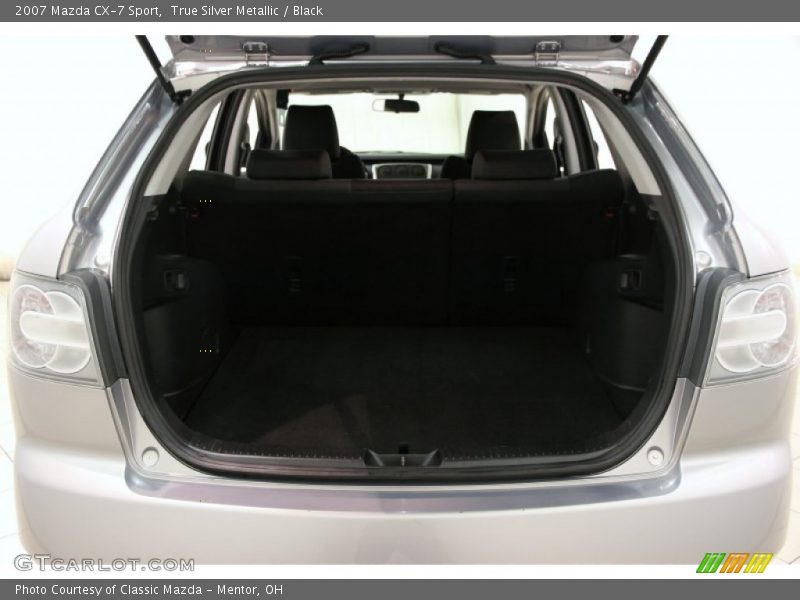 True Silver Metallic / Black 2007 Mazda CX-7 Sport