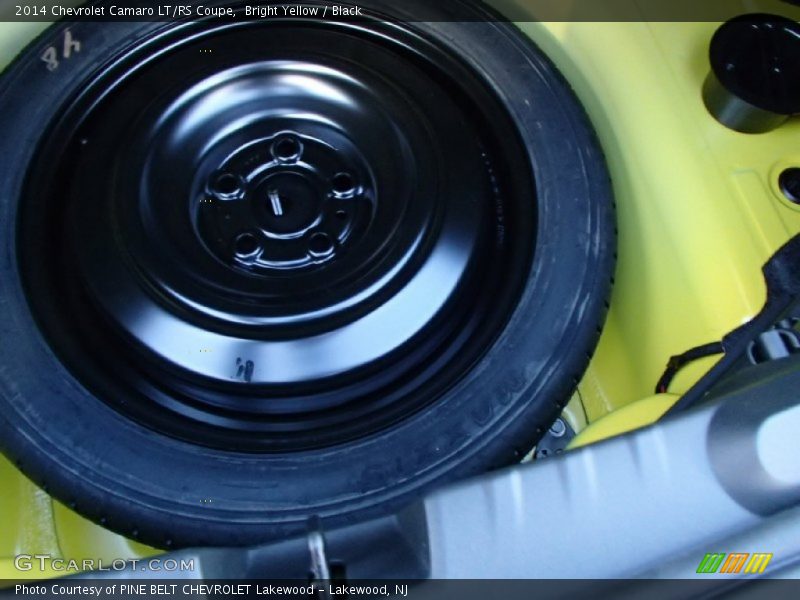 Bright Yellow / Black 2014 Chevrolet Camaro LT/RS Coupe