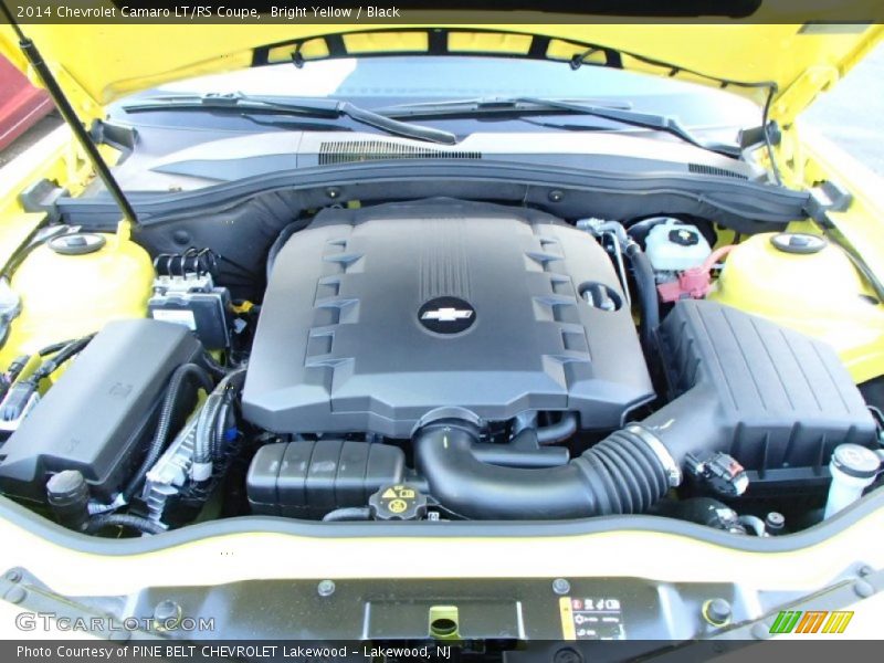 Bright Yellow / Black 2014 Chevrolet Camaro LT/RS Coupe