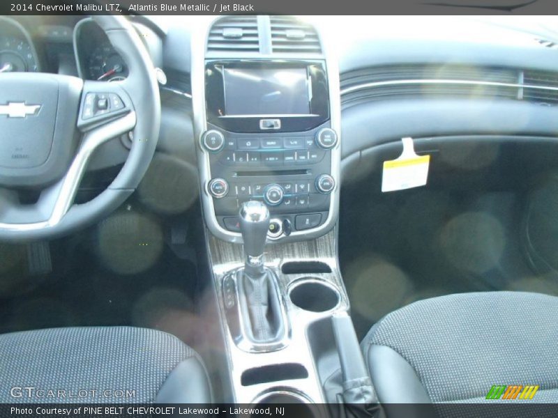 Atlantis Blue Metallic / Jet Black 2014 Chevrolet Malibu LTZ