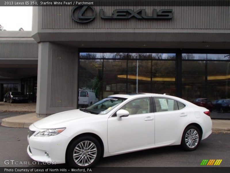 Starfire White Pearl / Parchment 2013 Lexus ES 350