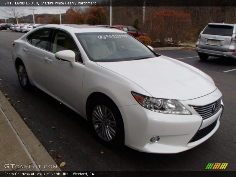 Starfire White Pearl / Parchment 2013 Lexus ES 350