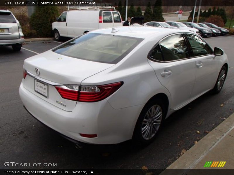 Starfire White Pearl / Parchment 2013 Lexus ES 350