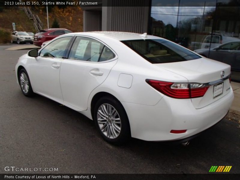 Starfire White Pearl / Parchment 2013 Lexus ES 350
