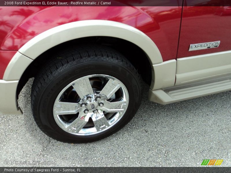 Redfire Metallic / Camel 2008 Ford Expedition EL Eddie Bauer