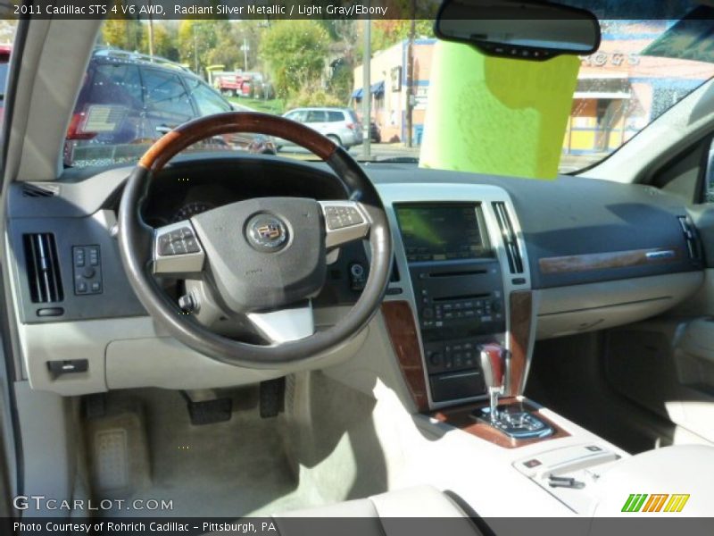 Radiant Silver Metallic / Light Gray/Ebony 2011 Cadillac STS 4 V6 AWD