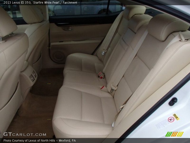 Starfire White Pearl / Parchment 2013 Lexus ES 350