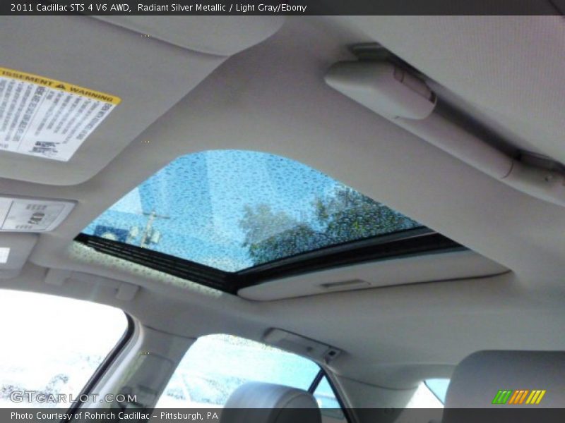 Radiant Silver Metallic / Light Gray/Ebony 2011 Cadillac STS 4 V6 AWD