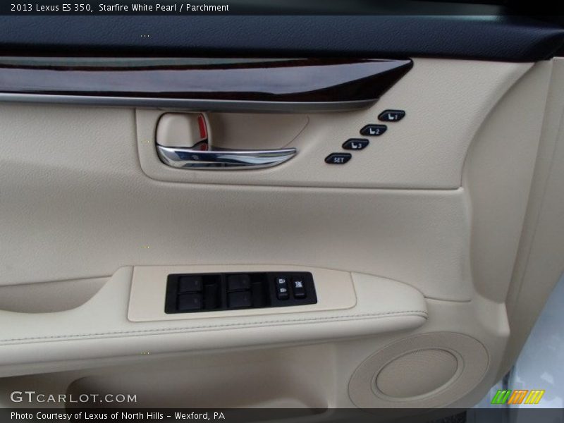 Starfire White Pearl / Parchment 2013 Lexus ES 350