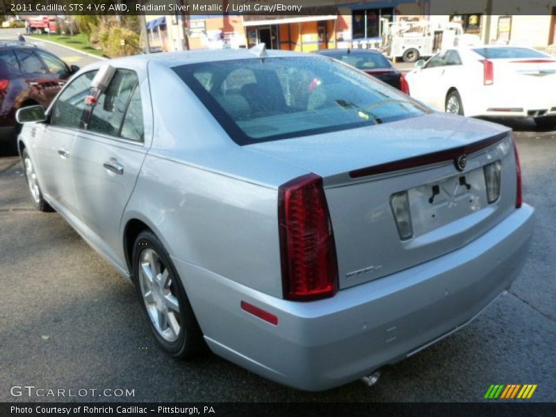 Radiant Silver Metallic / Light Gray/Ebony 2011 Cadillac STS 4 V6 AWD