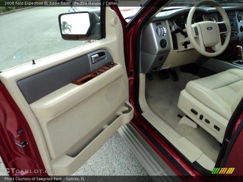 Redfire Metallic / Camel 2008 Ford Expedition EL Eddie Bauer