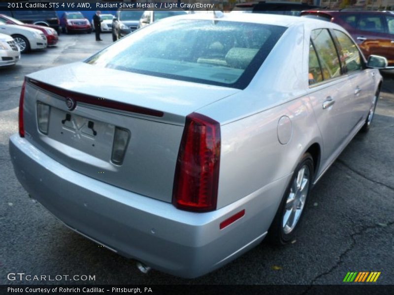 Radiant Silver Metallic / Light Gray/Ebony 2011 Cadillac STS 4 V6 AWD