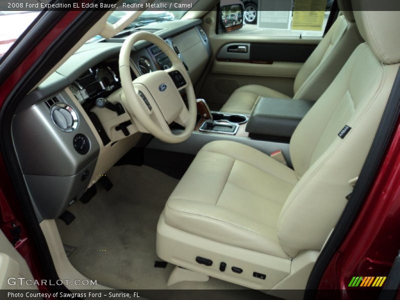  2008 Expedition EL Eddie Bauer Camel Interior