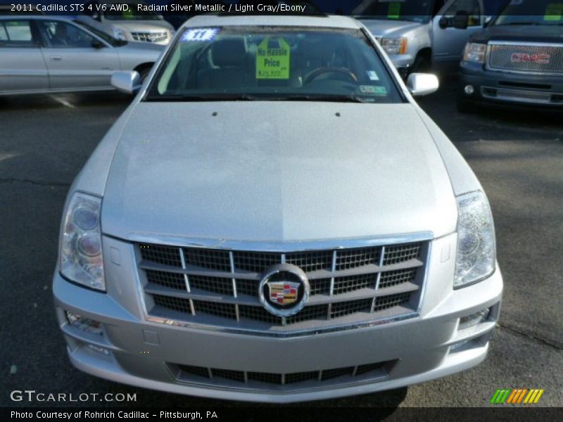 Radiant Silver Metallic / Light Gray/Ebony 2011 Cadillac STS 4 V6 AWD