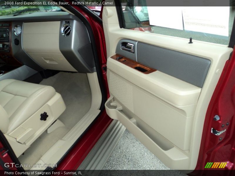 Redfire Metallic / Camel 2008 Ford Expedition EL Eddie Bauer