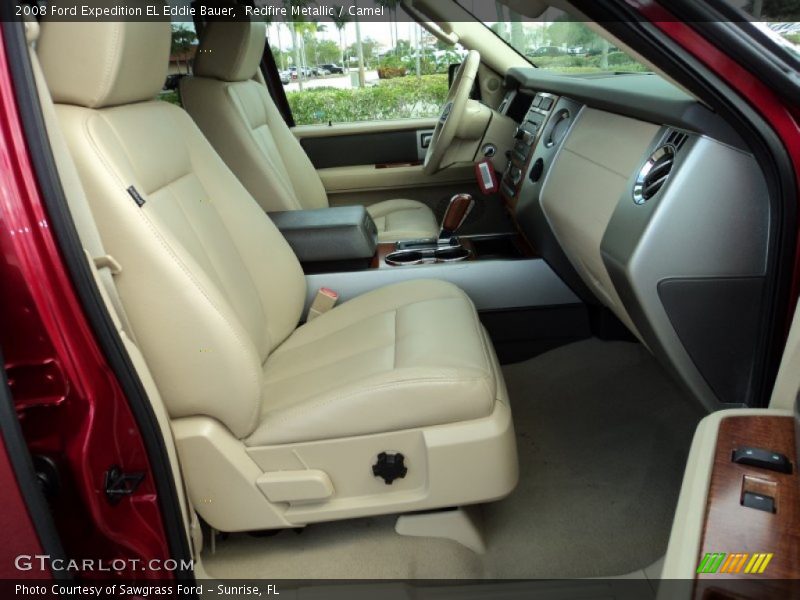 Redfire Metallic / Camel 2008 Ford Expedition EL Eddie Bauer