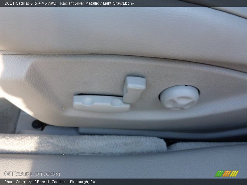 Radiant Silver Metallic / Light Gray/Ebony 2011 Cadillac STS 4 V6 AWD