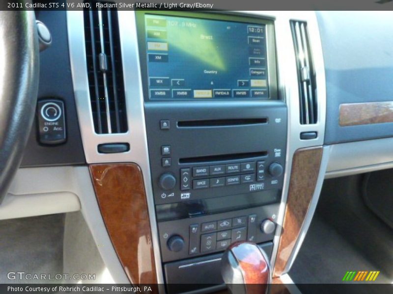 Radiant Silver Metallic / Light Gray/Ebony 2011 Cadillac STS 4 V6 AWD