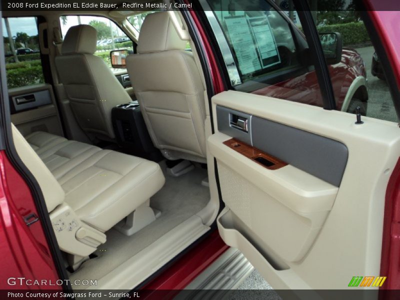 Redfire Metallic / Camel 2008 Ford Expedition EL Eddie Bauer