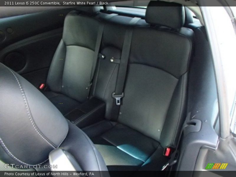 Starfire White Pearl / Black 2011 Lexus IS 250C Convertible