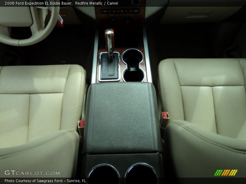 Redfire Metallic / Camel 2008 Ford Expedition EL Eddie Bauer