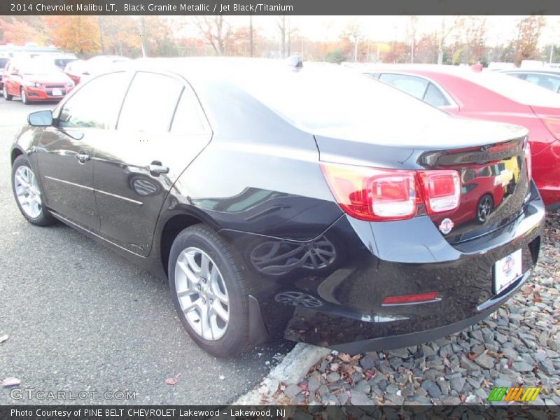 Black Granite Metallic / Jet Black/Titanium 2014 Chevrolet Malibu LT