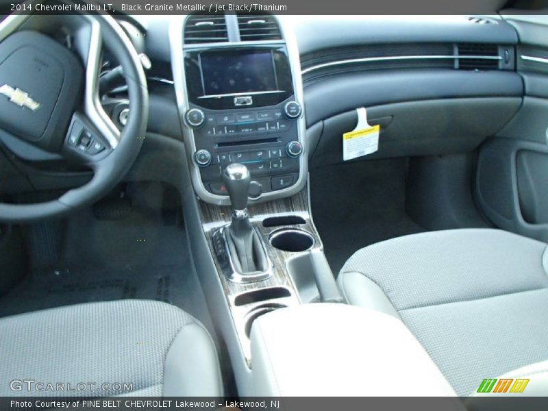 Black Granite Metallic / Jet Black/Titanium 2014 Chevrolet Malibu LT