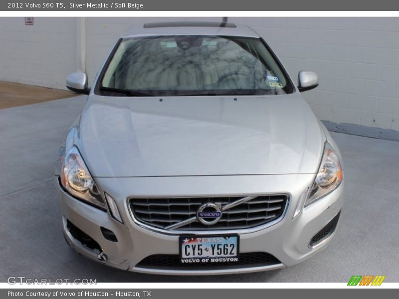 Silver Metallic / Soft Beige 2012 Volvo S60 T5