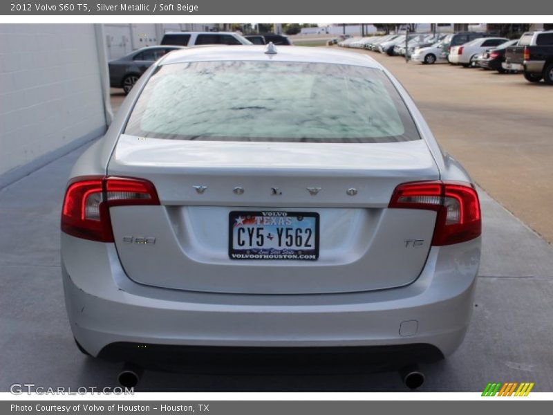Silver Metallic / Soft Beige 2012 Volvo S60 T5