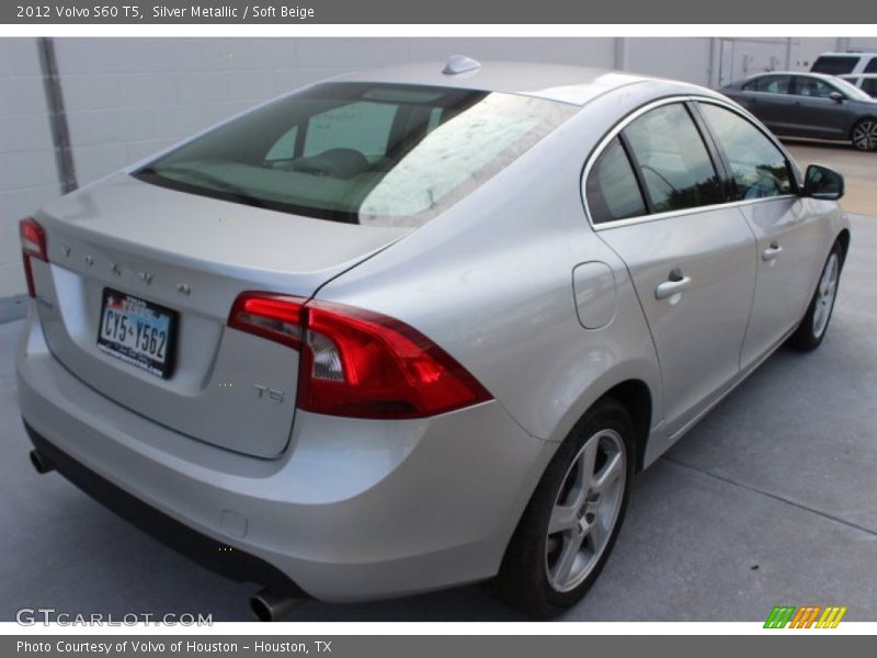 Silver Metallic / Soft Beige 2012 Volvo S60 T5