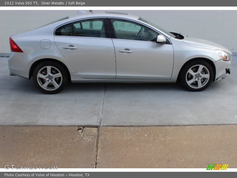 Silver Metallic / Soft Beige 2012 Volvo S60 T5