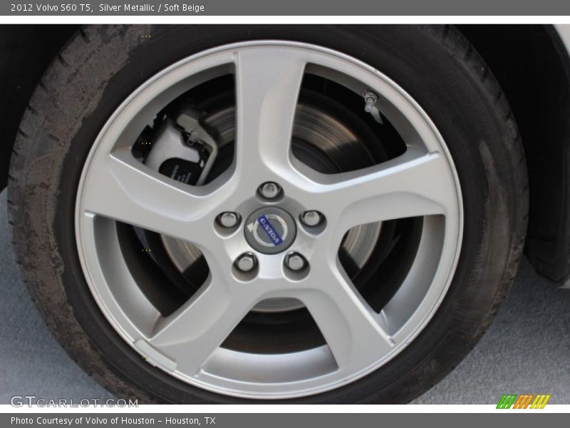 Silver Metallic / Soft Beige 2012 Volvo S60 T5
