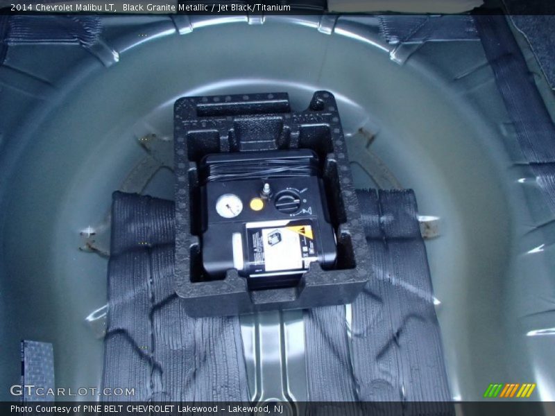 Black Granite Metallic / Jet Black/Titanium 2014 Chevrolet Malibu LT