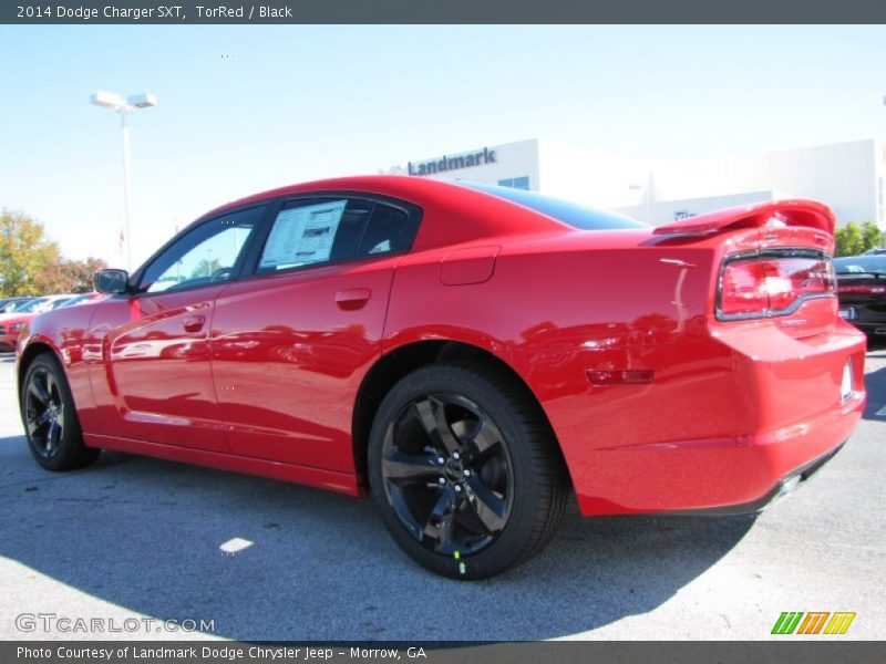 TorRed / Black 2014 Dodge Charger SXT