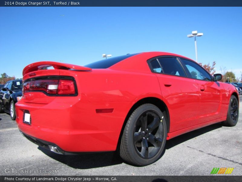 TorRed / Black 2014 Dodge Charger SXT