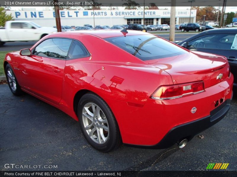 Red Hot / Black 2014 Chevrolet Camaro LT Coupe