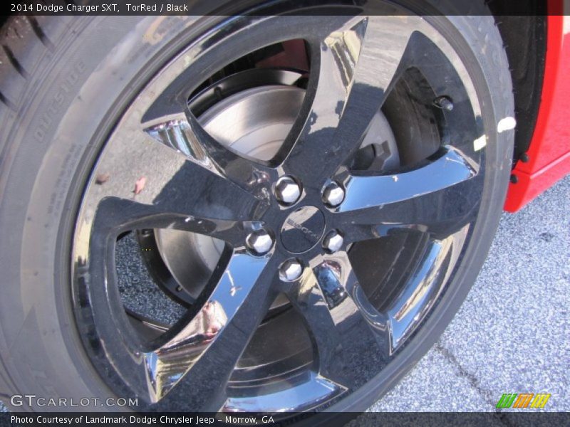 TorRed / Black 2014 Dodge Charger SXT