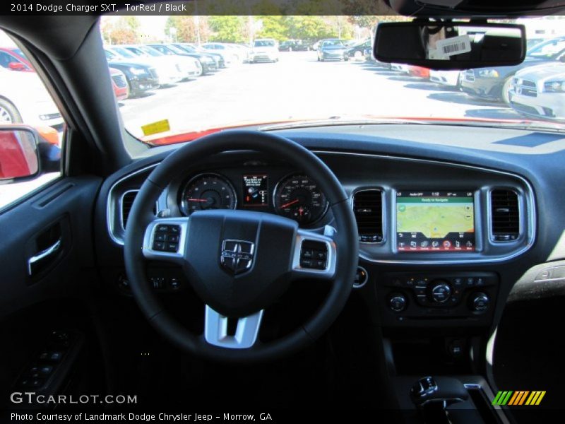 TorRed / Black 2014 Dodge Charger SXT