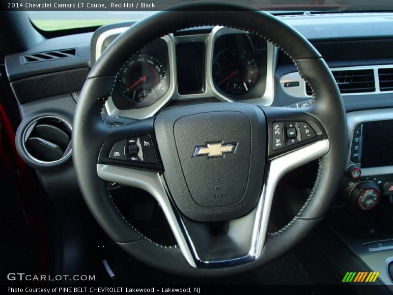 Red Hot / Black 2014 Chevrolet Camaro LT Coupe