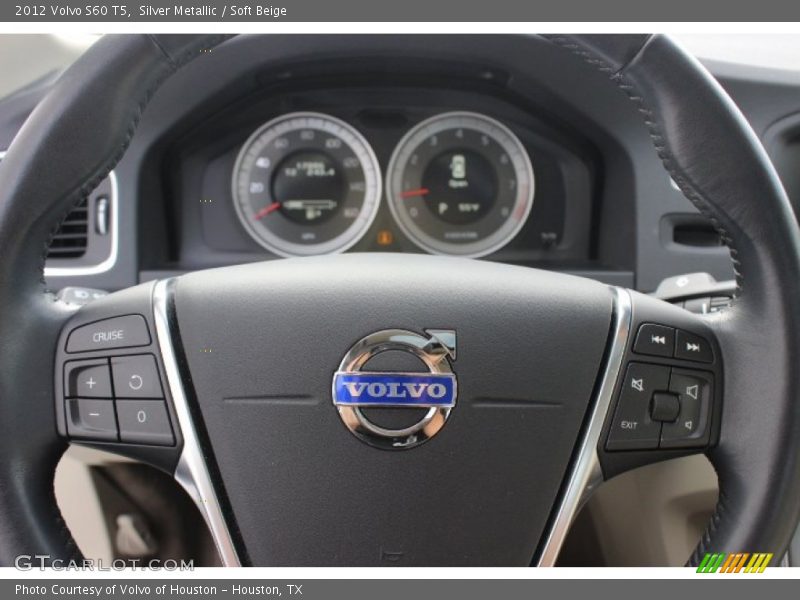 Silver Metallic / Soft Beige 2012 Volvo S60 T5