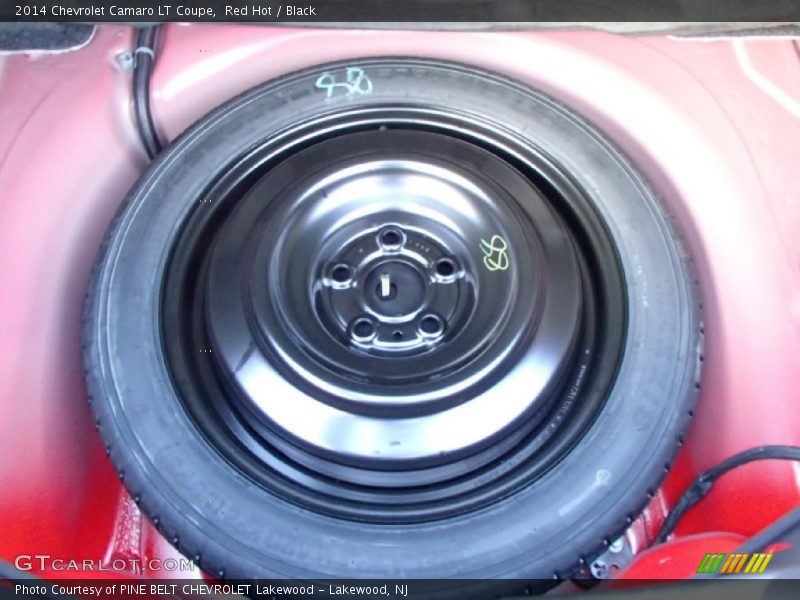 Red Hot / Black 2014 Chevrolet Camaro LT Coupe