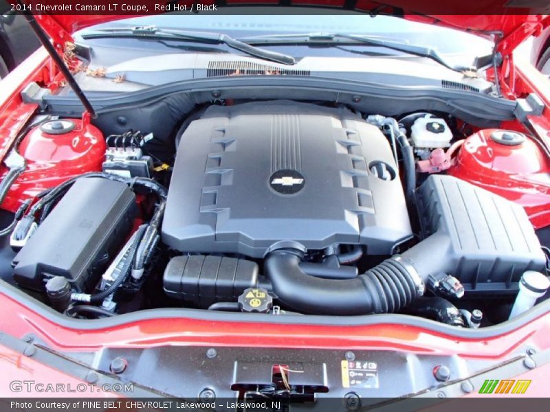 Red Hot / Black 2014 Chevrolet Camaro LT Coupe