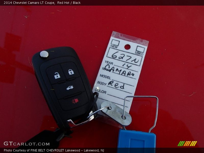 Red Hot / Black 2014 Chevrolet Camaro LT Coupe