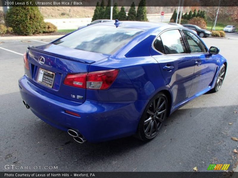 Ultrasonic Blue Mica / Black 2008 Lexus IS F