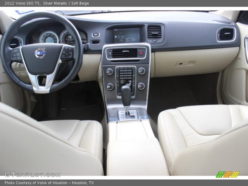 Silver Metallic / Soft Beige 2012 Volvo S60 T5