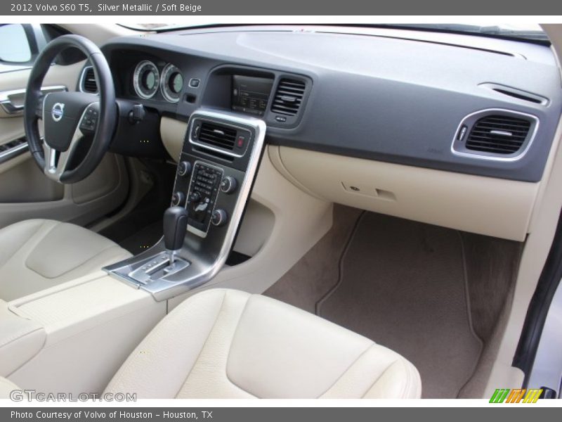 Silver Metallic / Soft Beige 2012 Volvo S60 T5