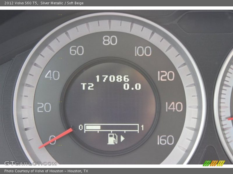 Silver Metallic / Soft Beige 2012 Volvo S60 T5