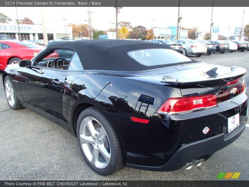 Black / Black 2014 Chevrolet Camaro SS Convertible