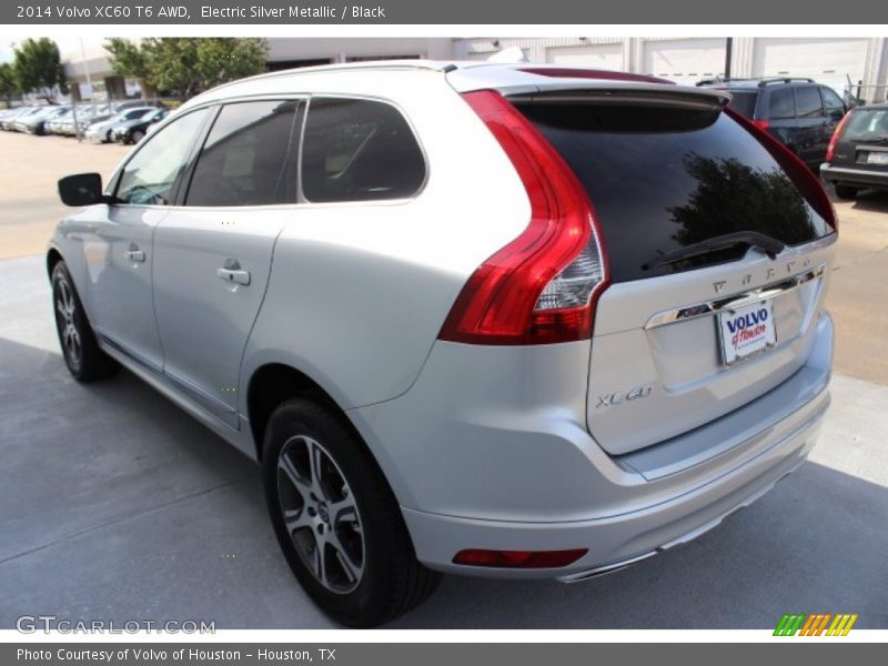 Electric Silver Metallic / Black 2014 Volvo XC60 T6 AWD