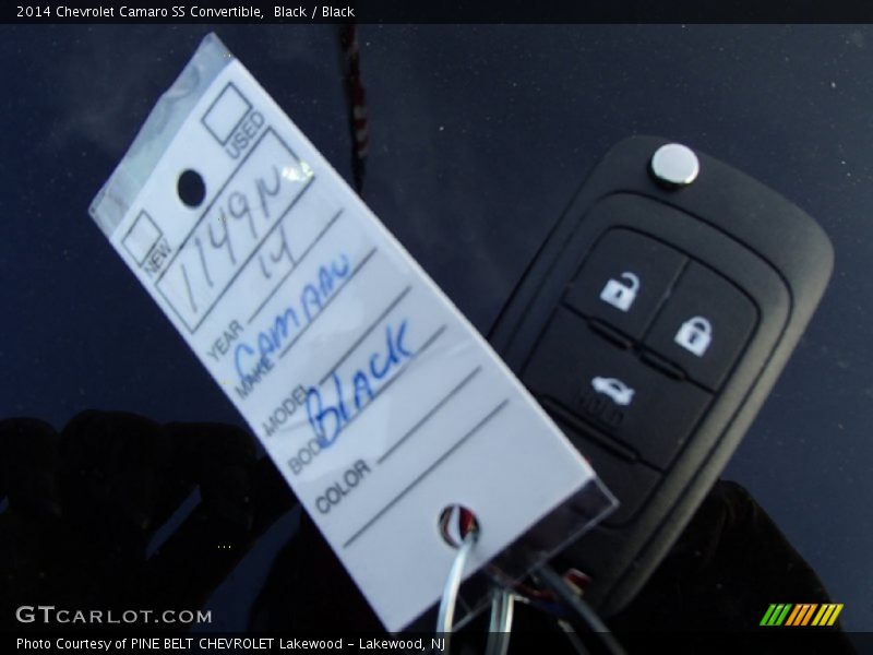 Black / Black 2014 Chevrolet Camaro SS Convertible